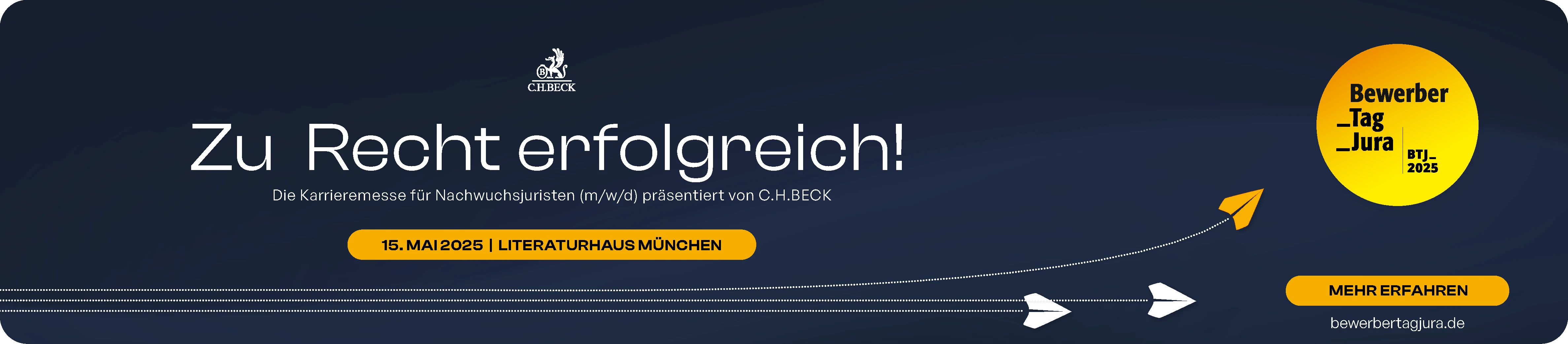 Banner Beck Bewerbertag 2025